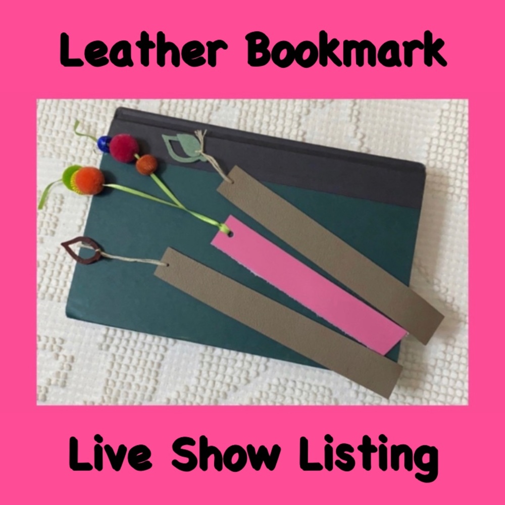 Leather Bookmark Live Show Listing